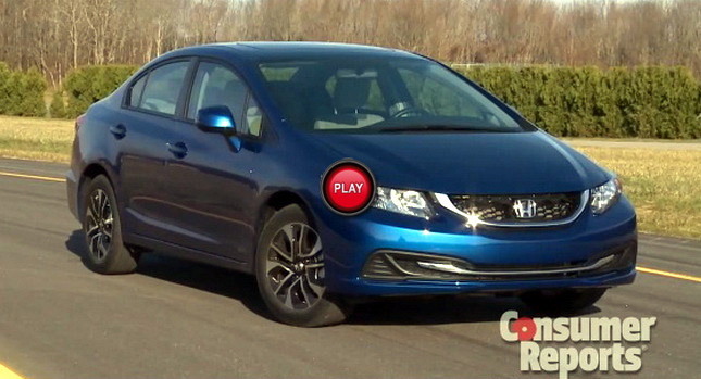  Consumer Reports’ First Drive of 2013 Honda Civic: Did They Change Their Mind?