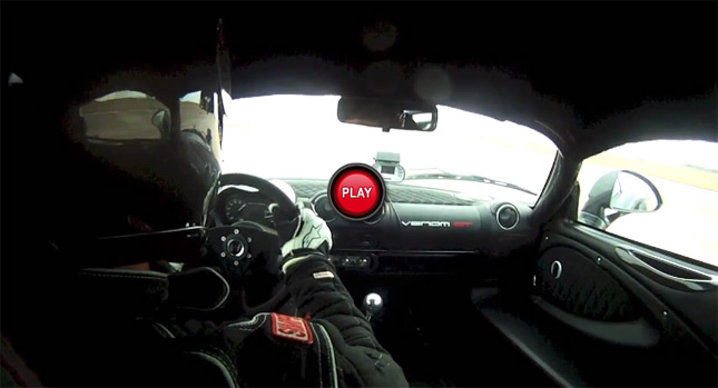  Hennessey Shows us Just How Fast the 1,244hp Venom GT is with New Videos