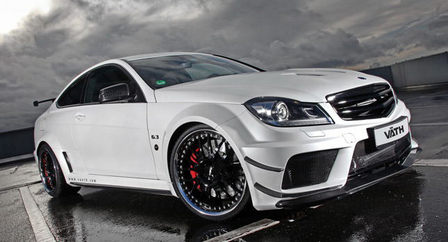  Vath Brings the Wrath on the Mercedes C63 AMG Coupé Black Series with Track and Aero Package