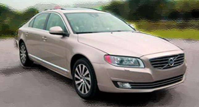  Scoop: Updated 2014 Volvo S80 Facelift Spotted in China