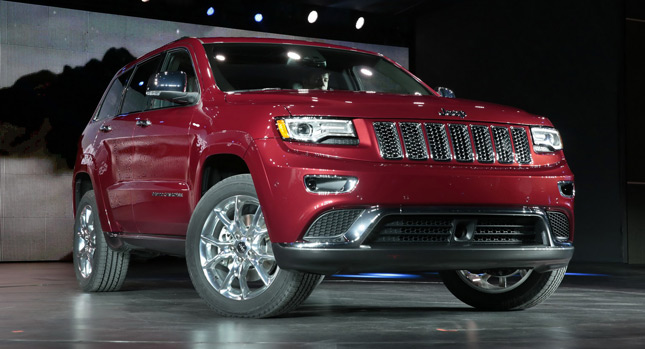  New Look 2014 Jeep Grand Cherokee gets Diesel Option [Live Photos & Video]