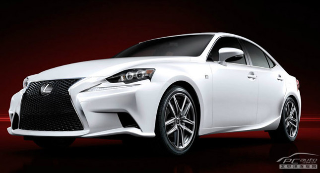  First Official Photos of All-New 2014 Lexus IS Sedan in F Sport Guise [Updated]