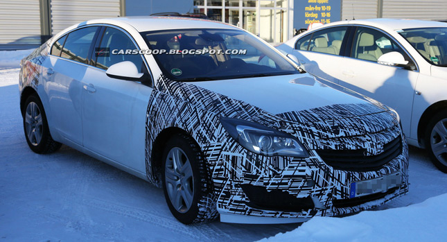  Scoop: Refreshed Opel – Vauxhall Insignia Shows New Details