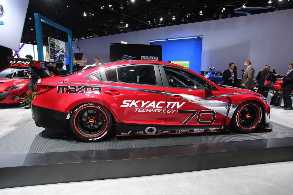 NAIAS 2013: Mazda6 Skyactiv-D Grand-Am Diesel-Powered Racer