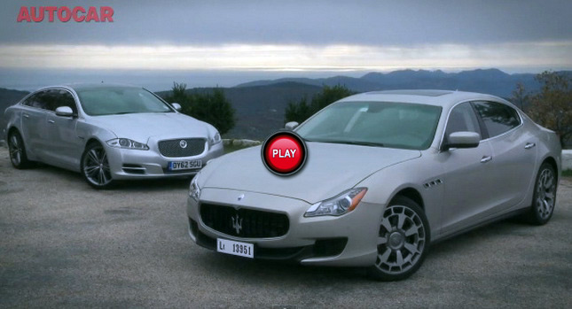  Steven Sutcliffe Drives New Maserati Quattroporte, Compares it to Jaguar XJ