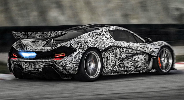  McLaren Continues Development of P1 Hypercar, Shares New Track Video