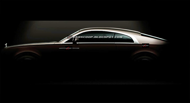  We Piece Together the First Official Look at the New Rolls Royce Wraith Coupe