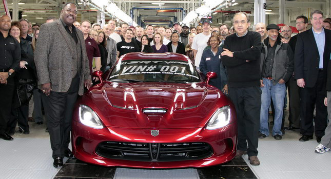  First SRT Viper Rolls Off the Assembly Line, Owner Paid $300,000 for it [w/Video]