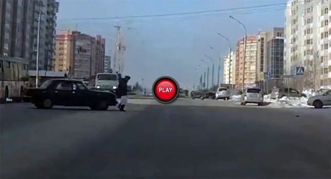  You Won't Believe How Lucky this Pedestrian was, but Neither will he…