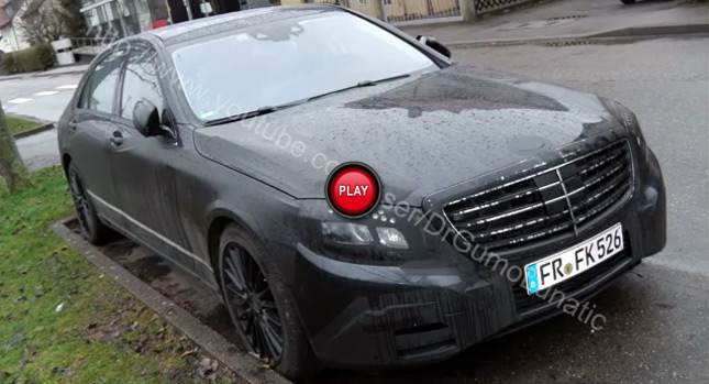  Scoop: Mercedes-Benz's Next S65 AMG Super Limo Chilling Out on the Road