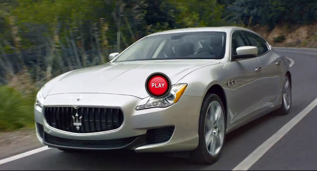  Maserati Shows 2013 Quattroporte in New Short Film