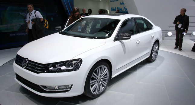  NAIAS 2013: VW's New Passat Performance Concept is Anything But That…