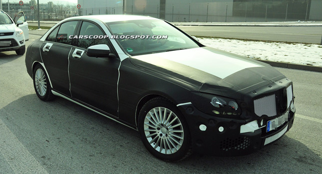  Spied: 2014 Mercedes-Benz C-Class Looks Like a Small S-Class