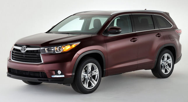  Here's the New 2014 Toyota Highlander 7-Seater Crossover