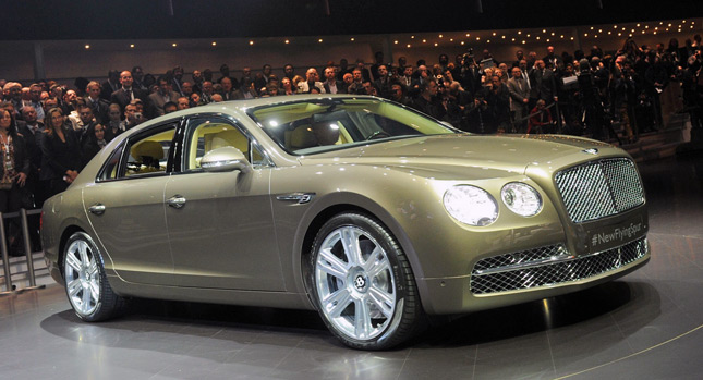  New Flying Spur and 2014 Mulsanne Highlight Bentley's Geneva Motor Show Presence