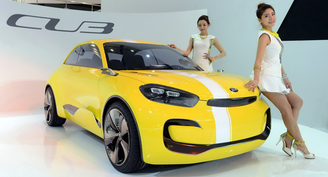  Kia Thinks New CUB Concept is a Four-Door Coupe