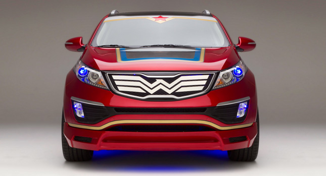  Oh, Kia: Sportage Wears a Wonder Woman Costume