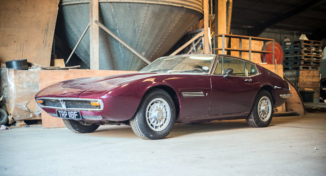  Barn Find: 1968 Maserati Ghibli Unearthed After 14 Years in Storage