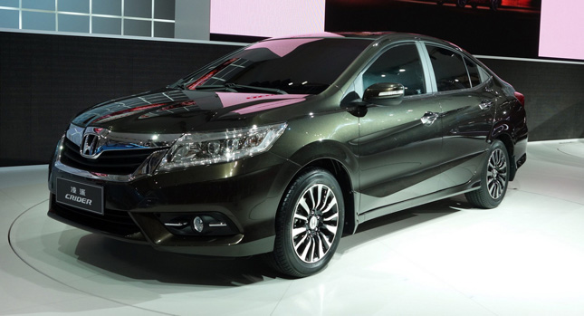  Honda Eyes China's Lucrative Mid-Size Sedan Segment with New CRIDER