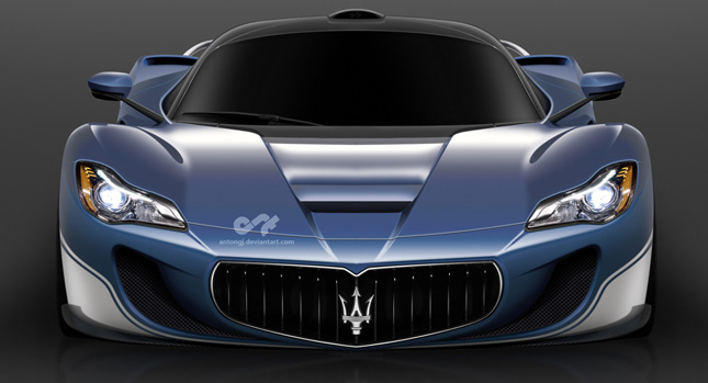  Ferrari LaFerrari-Based…Maserati LaMaserati Rendered