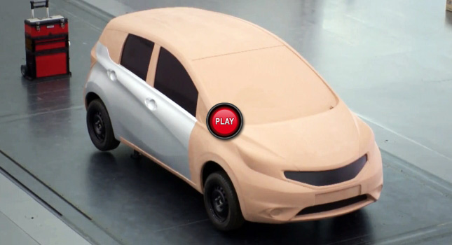  Nissan Tells Us All We Need to Know About Clay Models in Video