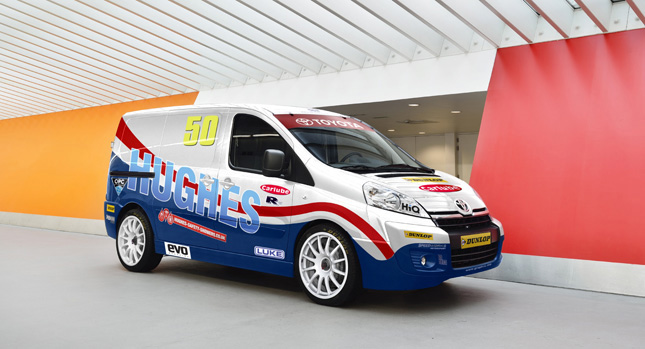  Toyota Prepares Proace Van for April Fool's Day Touring Van Championship