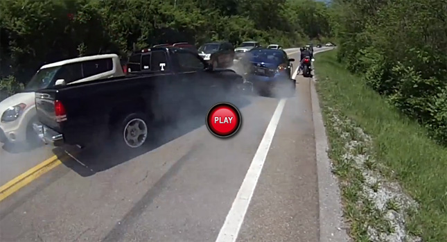  Drivers Stop for a Funeral Procession and Almost Meet Their Maker Themselves…