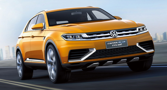  VW’s CrossBlue Coupe Concept Is So Sharp You Could Cut Yourself on It