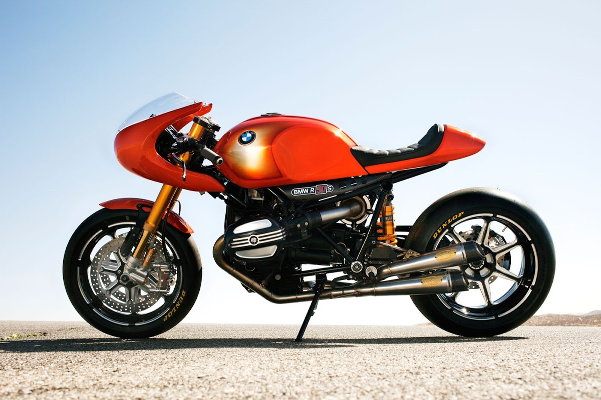 Tech-Influenced Racer Motorcycles : cafe racer concept