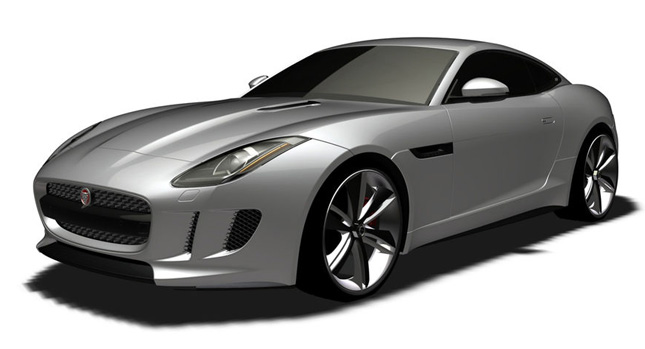  Jaguar F-Type in Coupe Form Shown Via Patent Renderings?