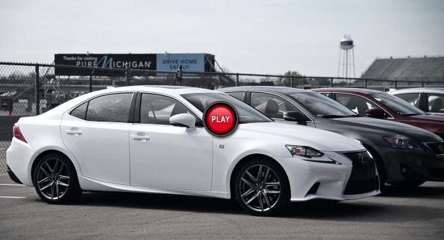  Check Out POV Test Drive of the 2014 Lexus IS350 F-Sport