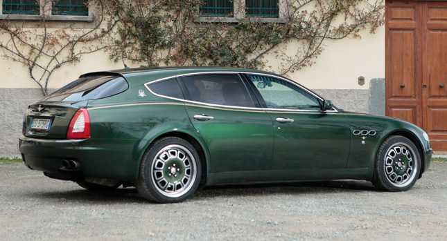  Unique Maserati Quattroporte Shooting Brake from 2009 Up for Auction