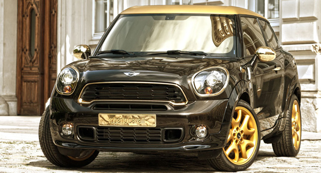  Roberto Cavalli Unveils Pimped Mini Paceman for Life Ball Charity Event