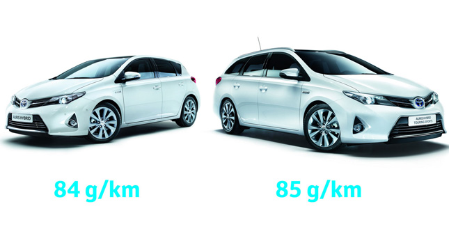  Toyota Refines Auris Hybrid Dropping CO2 Emissions Down to 84g/km for the Hatch