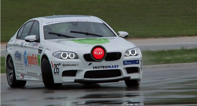  Take a Whiff of BMW's World Record Setting 51.3 Mile-Long Drift Attempt