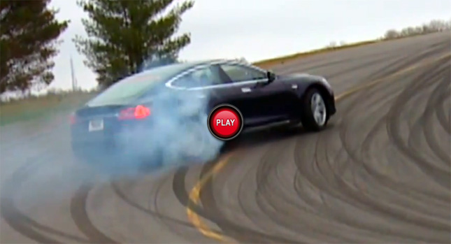  Consumer Reports Goes Wild with Praise and Drifty Joy Over the Tesla Model S