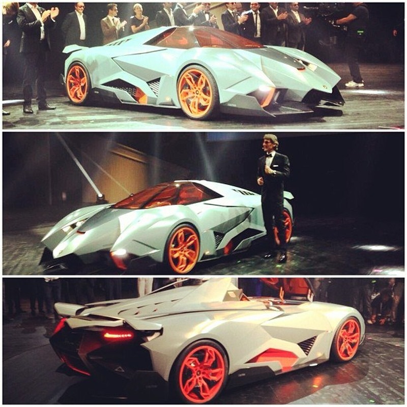 New Super Edgy Lamborghini Egoista Concept Makes the Veneno Look Plain |  Carscoops