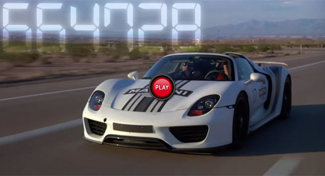  Porsche Approaches 1 Million Mile Testing Mark with 918 Spyder