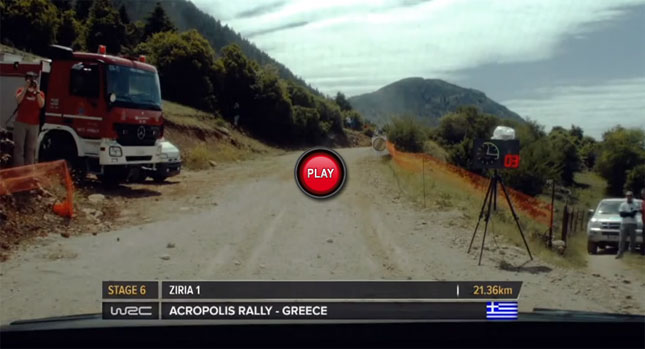  Racing Bliss: Watch Jari-Matti Latvala Tackle the Acropolis Rally 2013