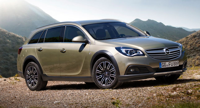  Opel and Vauxhall Launch "A New Kind of Insignia," the Country Tourer