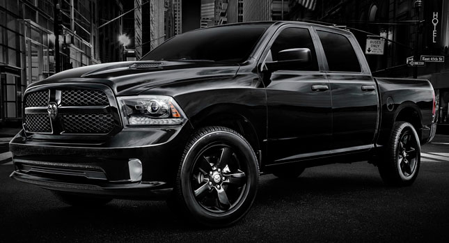  Ram Gives 1500 Some Attitude with New Black Express Edition