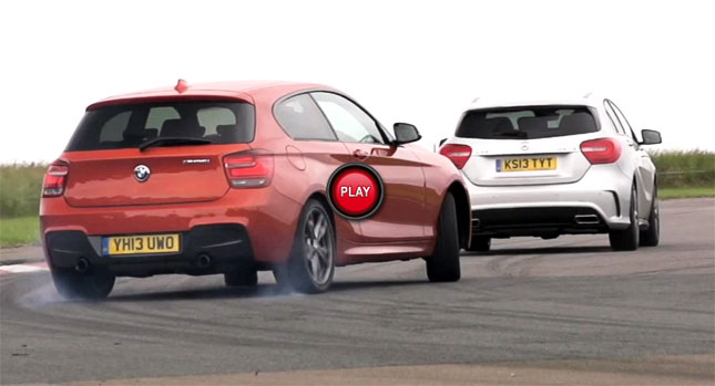  Harris Puts Germany's Hottest Hatches to The Test: Mercedes A45 AMG vs. BMW M135i