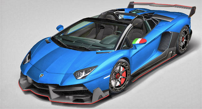 This is What a Lamborghini Aventador Roadster Could Look Like in Veneno  Concept Clothes | Carscoops