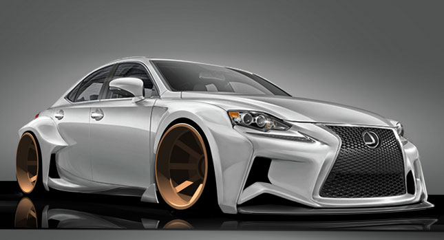  The Winners of Lexus' Modify the 2014 IS Competition, Real Life Version Coming to SEMA