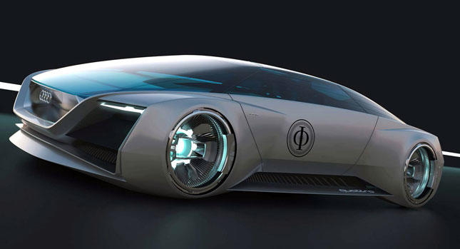  Audi Designs Fleet Shuttle Quattro Concept for Ender's Game Film [w/Video]