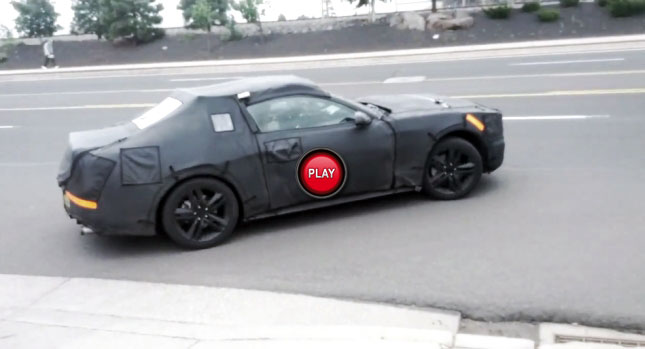  Spied: Is That a Turbo’d Four-Cylinder Hiss We Hear on this 2015 Ford Mustang?