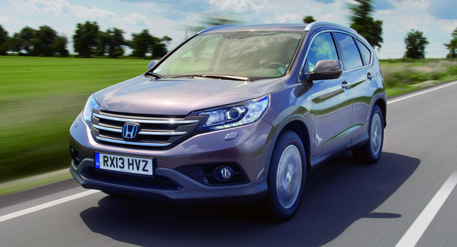  Honda CR-V Gains New 62.8 mpg 1.6L Diesel in the UK