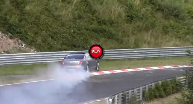  Wall Ends Overly-Zealous Attempt at Cornering for Jaguar XJ Supersprt Nürburgring Taxi