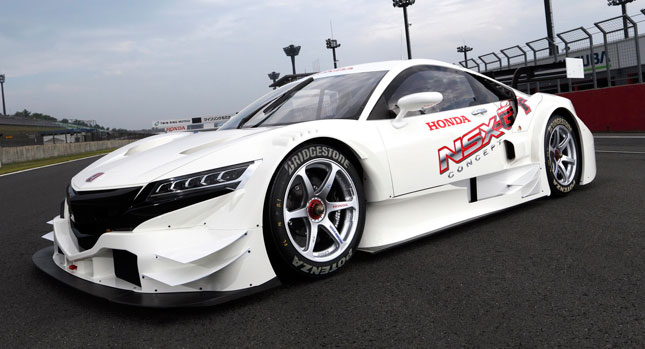  Honda Reveals NSX Concept-GT Racer, will Compete with Lexus' LF-CC