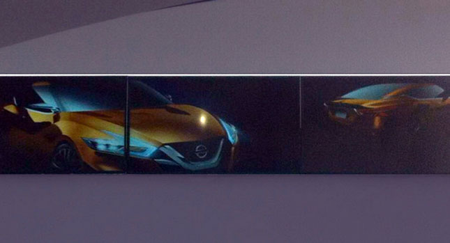  Is This a New Nissan Sports Saloon Concept for the Detroit Show?